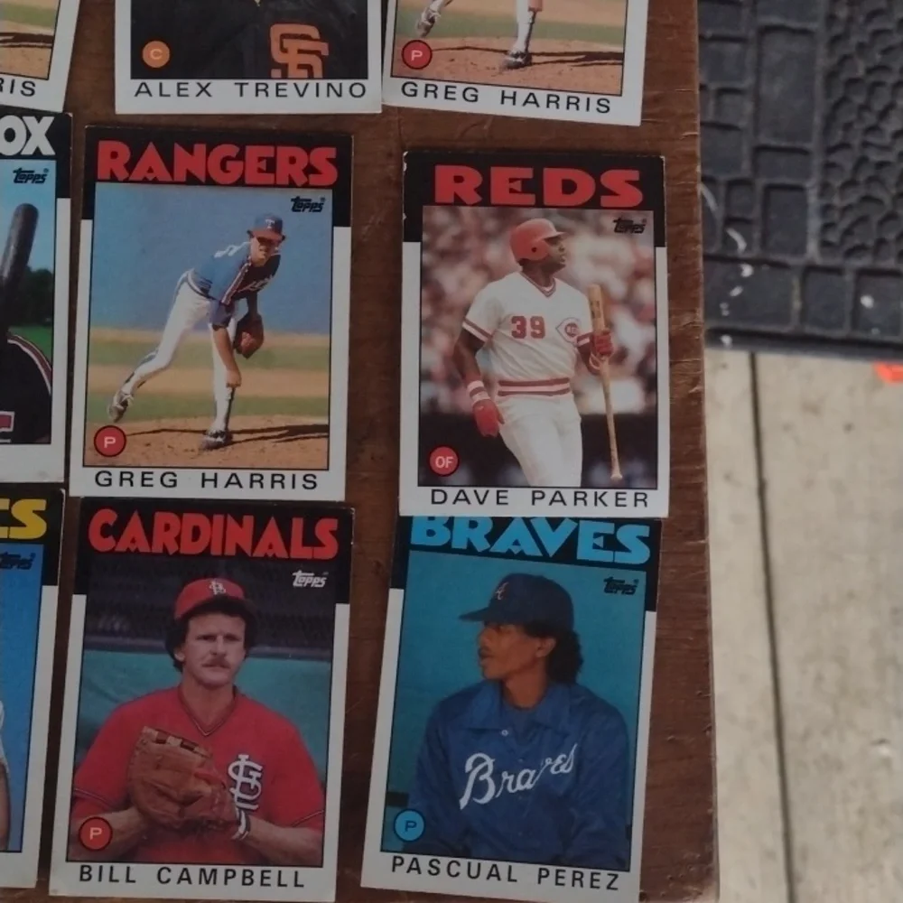 Vintage1986 Baseball Trading Cards Collection(42) - Picture 2 of 8